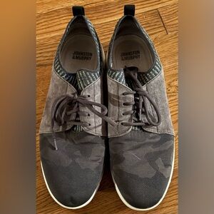 Johnston & Murphy “Tamara” Ladies Sneakers, Black/Silver/Gray, Size 10, EUC